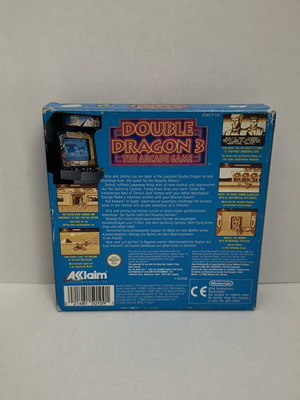 Double Dragon 3 The Arcade Game Nintendo Game Boy used PAL NOE CIB