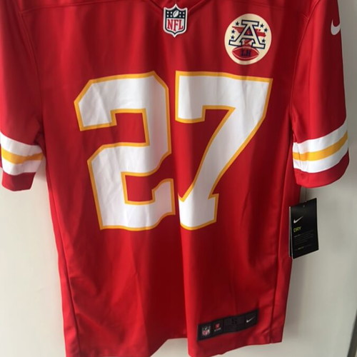 Kareem Hunt Nike Kansas City Chiefs Jersey new with tags, size S