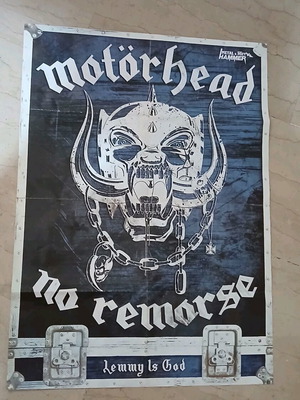 Poster Motorhead & Lemmy 55x76cm σαν καινούργιο