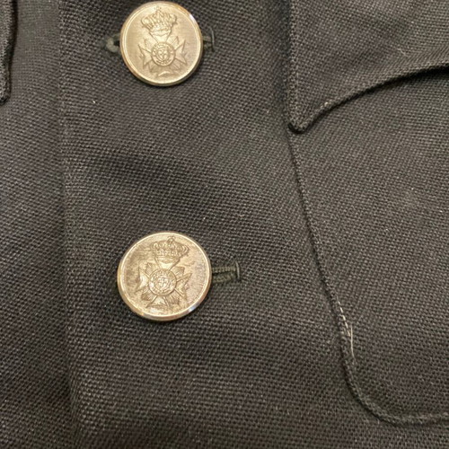 Police coat used, officer's winter handmade 1960
