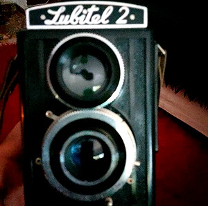 Συλλεκτική vintage  φωτογραφική μηχανή lubitel 6 lomo made in ussr