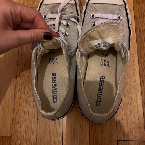 Converse All Star beige color like new