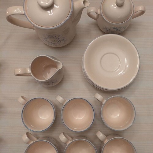 Keltcraft by Noritake Icerose tea/coffee set 15 pcs like new