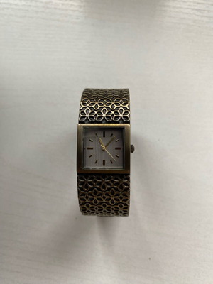 Avon wristwatch women's handcuff style used