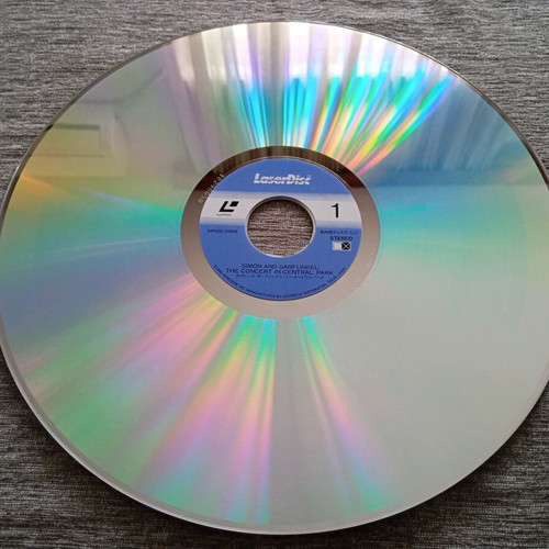 Simon & Garfunkel The Concert in Central Park Laserdisc like new, folk