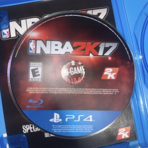 NBA 2K17 PS4 game