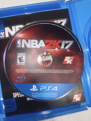 NBA 2K17 PS4 game