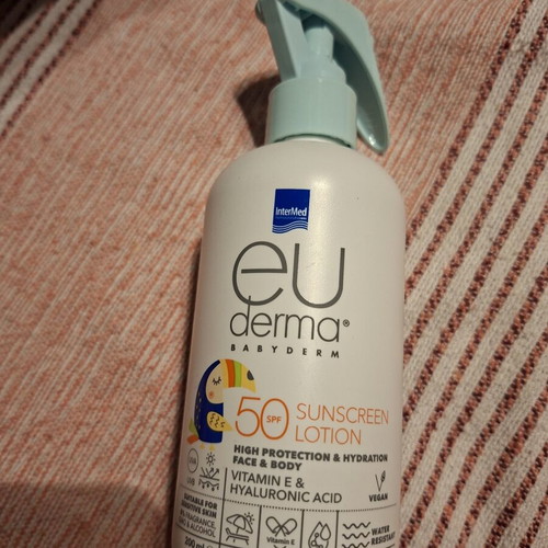 Euderma Intermed Baby Sunscreen Lotion SPF 50, new