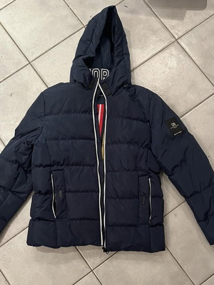Superior Vintage navy blue jacket size Large like new