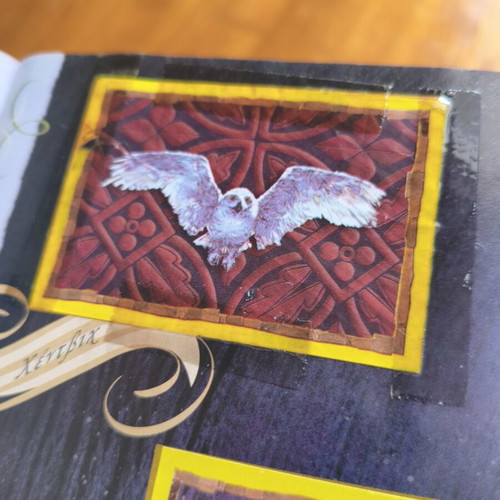Harry Potter and the Philosopher's Stone Panini Sticker Album used, complete