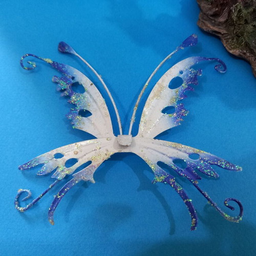 Fairy on Unicorn collectible resin figure like new, 23 cm