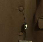 Blazer jacket Grama new, brown, size M