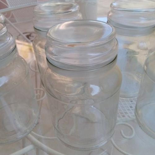 Kitchen jars like new, set of 6 pieces