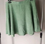 Sage Green Button Corduroy Skirt like new, size XXL