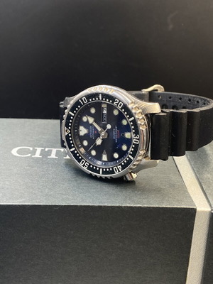 Citizen Promaster Diver 200m αυτόματο ρολόι σαν καινούργιο, μπλε καντράν