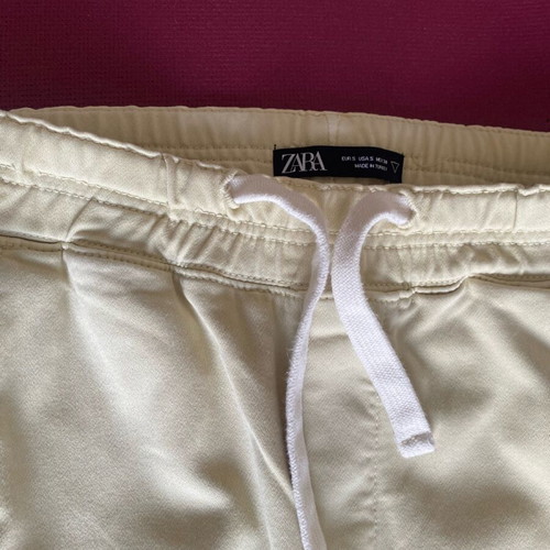 Zara joggers women's small beige like new