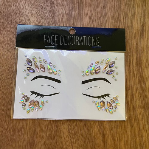 H&M Face Gems new, crystal stickers for festivals and parties
