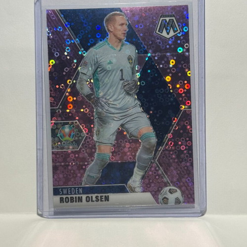 Panini Mosaic UEFA EURO 2021 Robin Olsen Purple Circles #171 card new