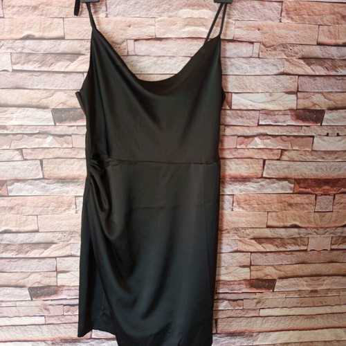 Yas petite dress with straps like new, black, size M