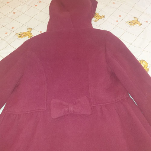 Terranova coat for girl 6-7 years used, bordeaux