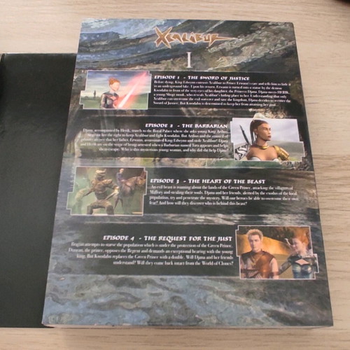 Xcalibur DVD animated series like new
