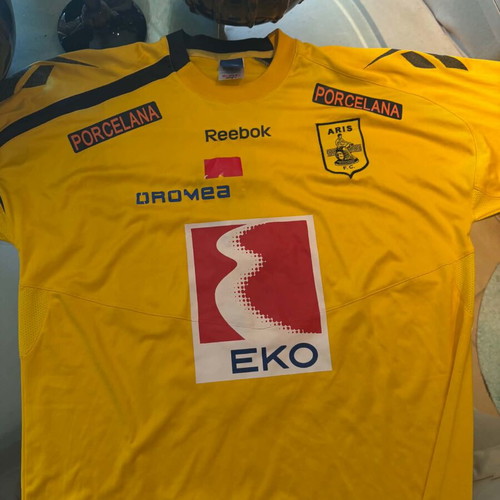 Aris Match Worn Jersey Michalis Sifakis used, authentic