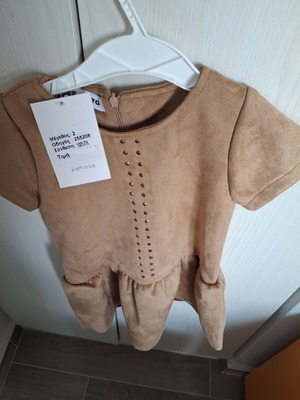 Miss Ebita toddler dress with bag, new, size 2 years