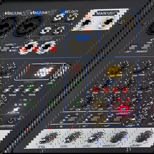 Μίκτης αναλογικός 4 καναλιών καινούργιος με USB και Bluetooth