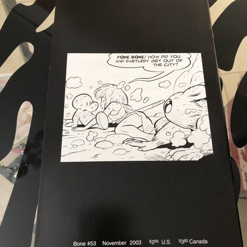 Bone 53 1st Print 2003 Jeff Smith Cartoon Book new