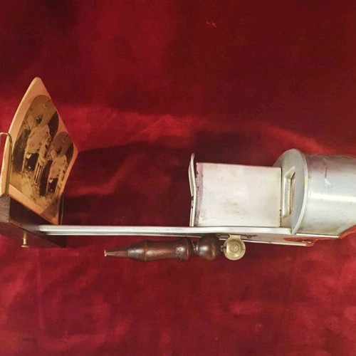 Stereoscope collectible used 1902 H. C. White Co. functional