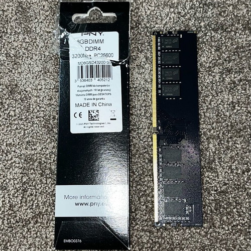 PNY Performance 8GB DDR4 3200MHz RAM new