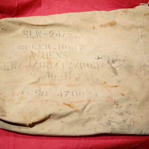 British Army WWII Two-Man Tent Bivouac Bag used