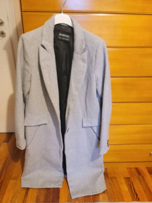 Stradivarius coat used, thin, size S, gray