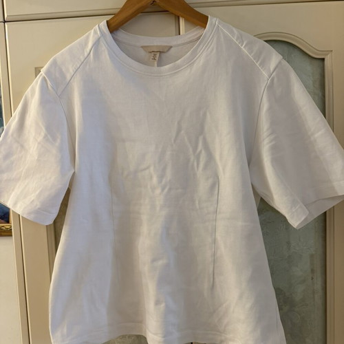 H&M Studio T Shirt like new, white, size S