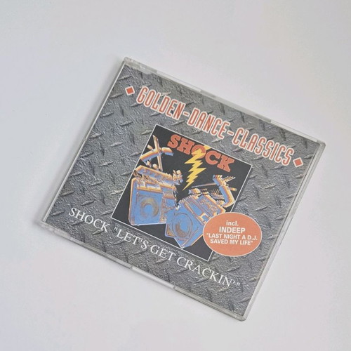 Indeep Last Night A D.J. Saved My Life / Shock Let's Get Crackin' CD Single like new