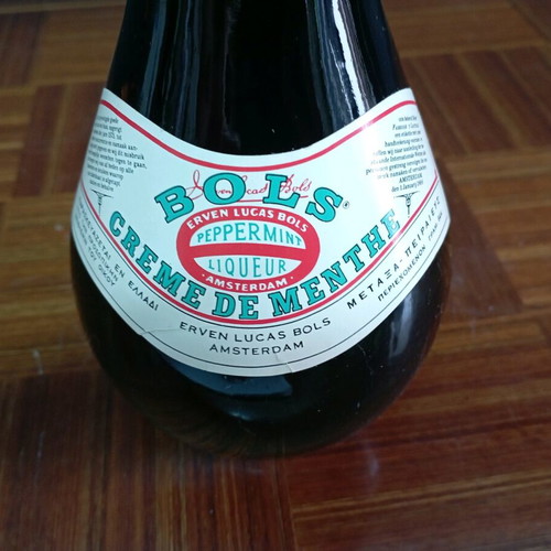Bols Creme de Menthe peppermint liqueur sealed like new