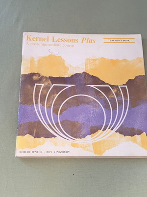 Kernel Lessons Plus The Teacher's Book like new, English learning