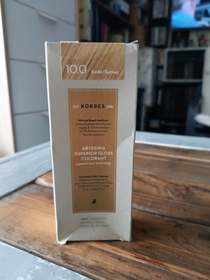 Korres Abyssinia Superior Gloss Colorant 10.0 Ξανθό Πλατίνας καινούργιο
