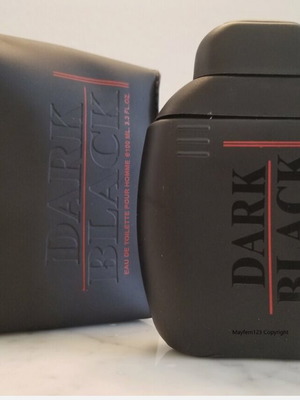 Dark Black men's perfume 100ml sealed new
