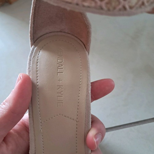 Kendall + Kylie nude sandals size 36.5 used, 10 cm heel