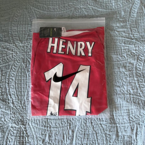 Arsenal Home Jersey 2003/04 Invincibles Henry #14 Large