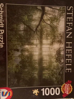 Puzzle 1000 pieces like new Stefan Hefele