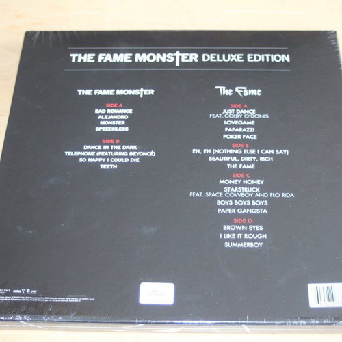 Lady Gaga Fame Monster Limited Boxset 3x LP vinyl new