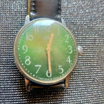 Mechanical wristwatch used, works