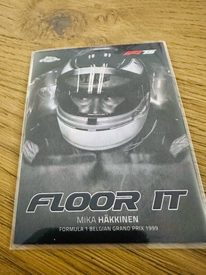 Mika Hakkinen Floor IT insert Topps Chrome F1 2025 like new