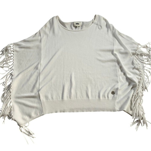 Blu Marielle Knit white women's sweater like new, size L
