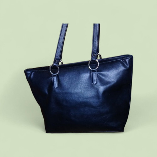 Trussardi women's shoulder bag used, black