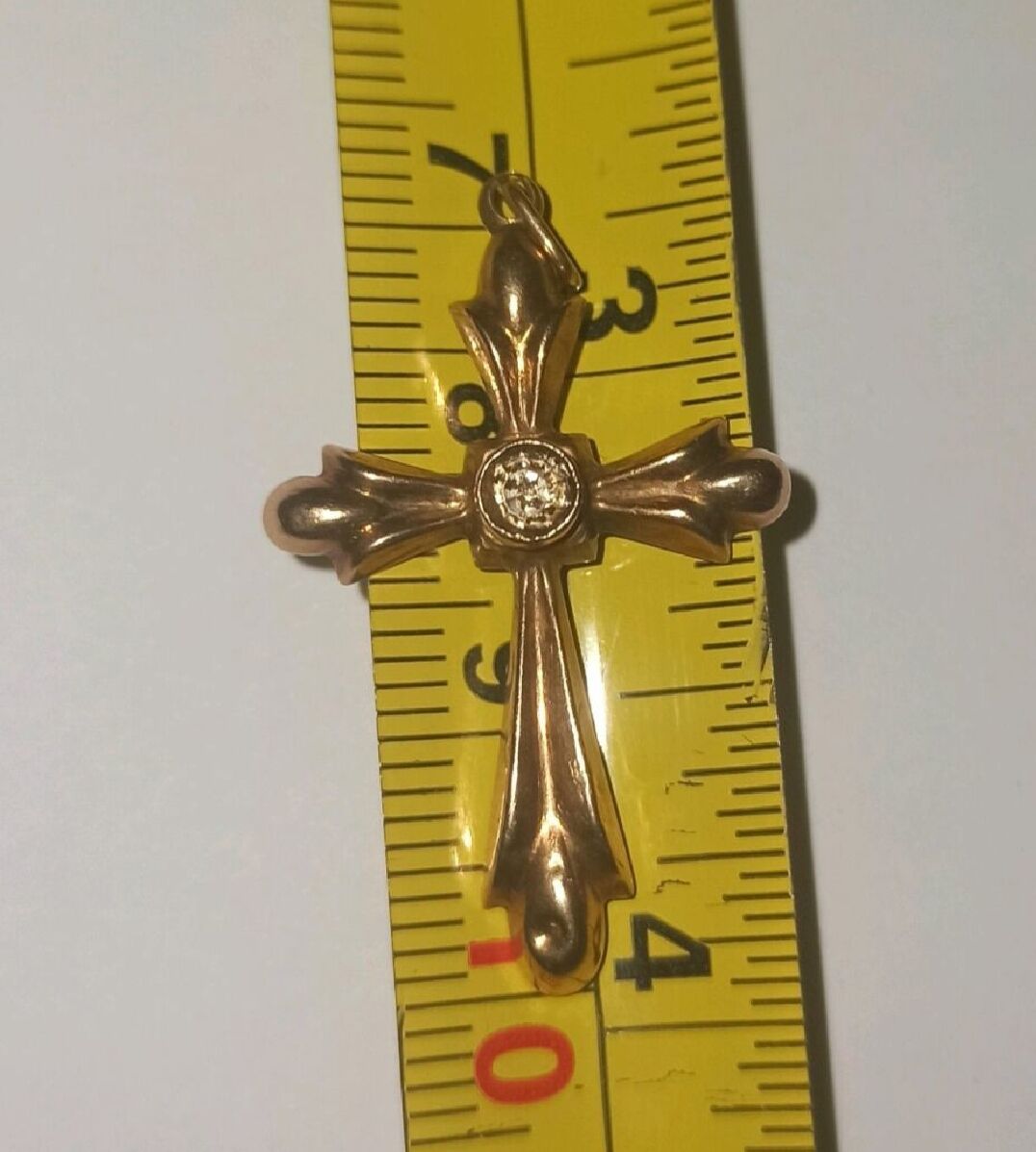 Gold Cross 585 Vintage 14K Zircon Like… - € 235,00 - Vendora.cy
