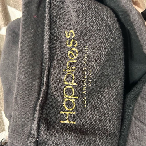 Happiness Distressed Joggers size M used, black