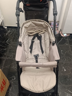 Cam 3-in-1 stroller like new with adjustable seat and car seat